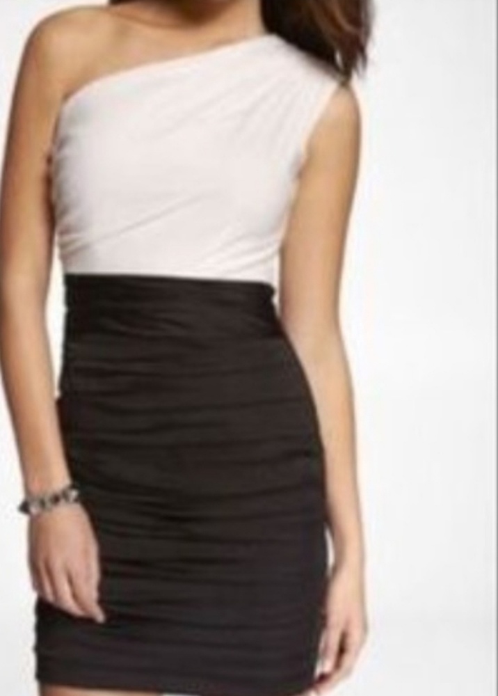 2 for $10 Express Cocktail dress(one shoulder)